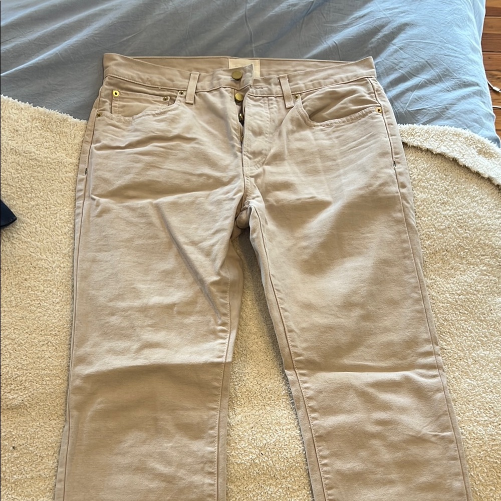 Men's Tan Jeans